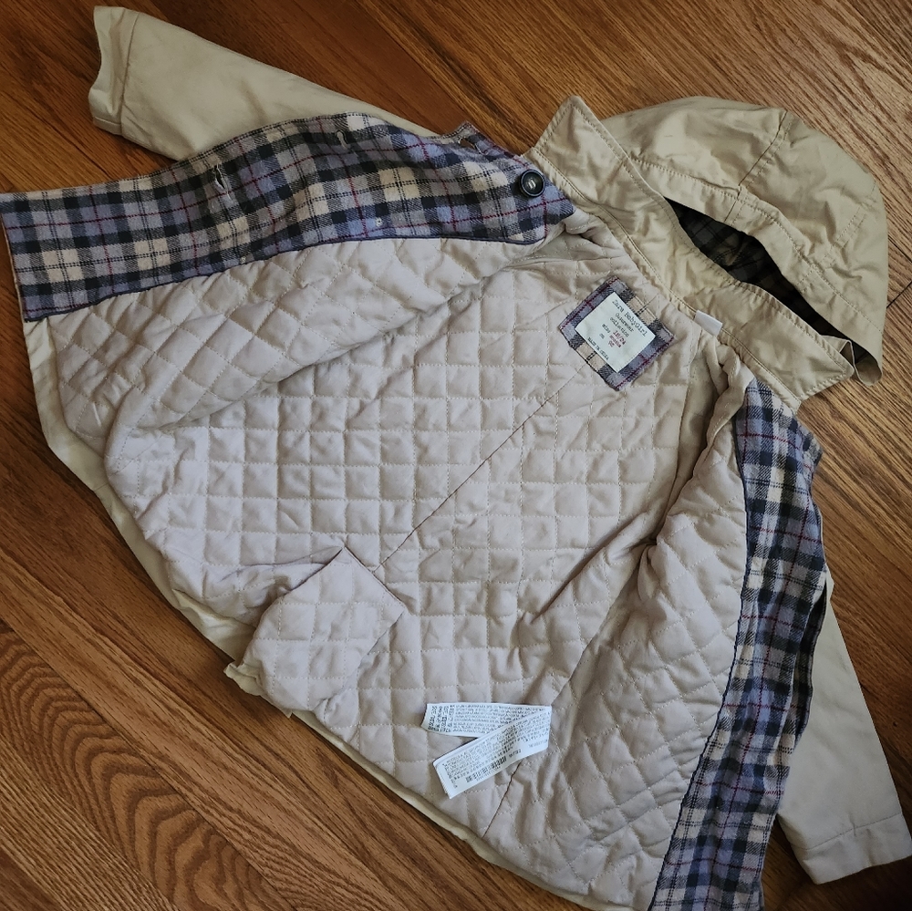 Zara BabyGirl 18/24 Months Trench Coat - Picture 8 of 13
